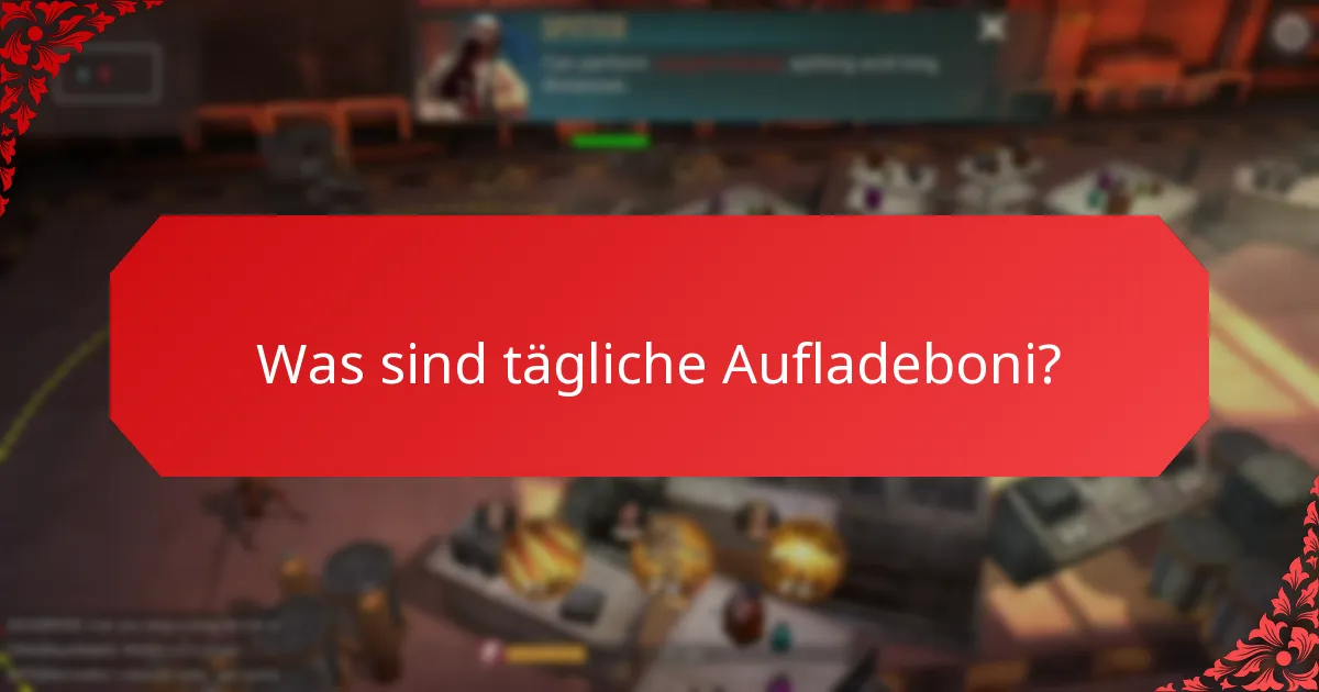 Welche Plattformen bieten die besten täglichen Aufladeboni?