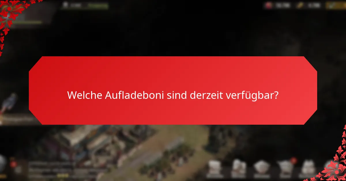 Was sind die häufigsten Probleme mit Aufladeboni?