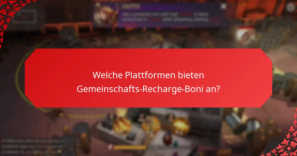 Was sind die Herausforderungen bei der Implementierung von Gemeinschafts-Recharge-Boni?