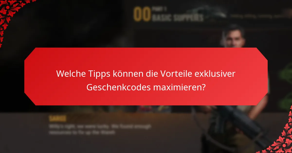 Welche besonderen Veranstaltungen sind mit exklusiven Geschenkcodes verbunden?